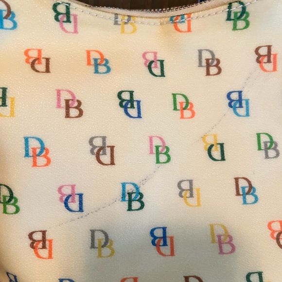 SOLD ππ Y2K Dooney & Burke Ranibow Bucket Bag .. excellent used Condition - Picture 5 of 12